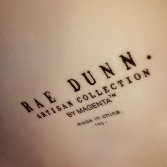 Rae Dunn Ceramic Tic Tac Toe Board 12”x12” - Picture 3 of 6